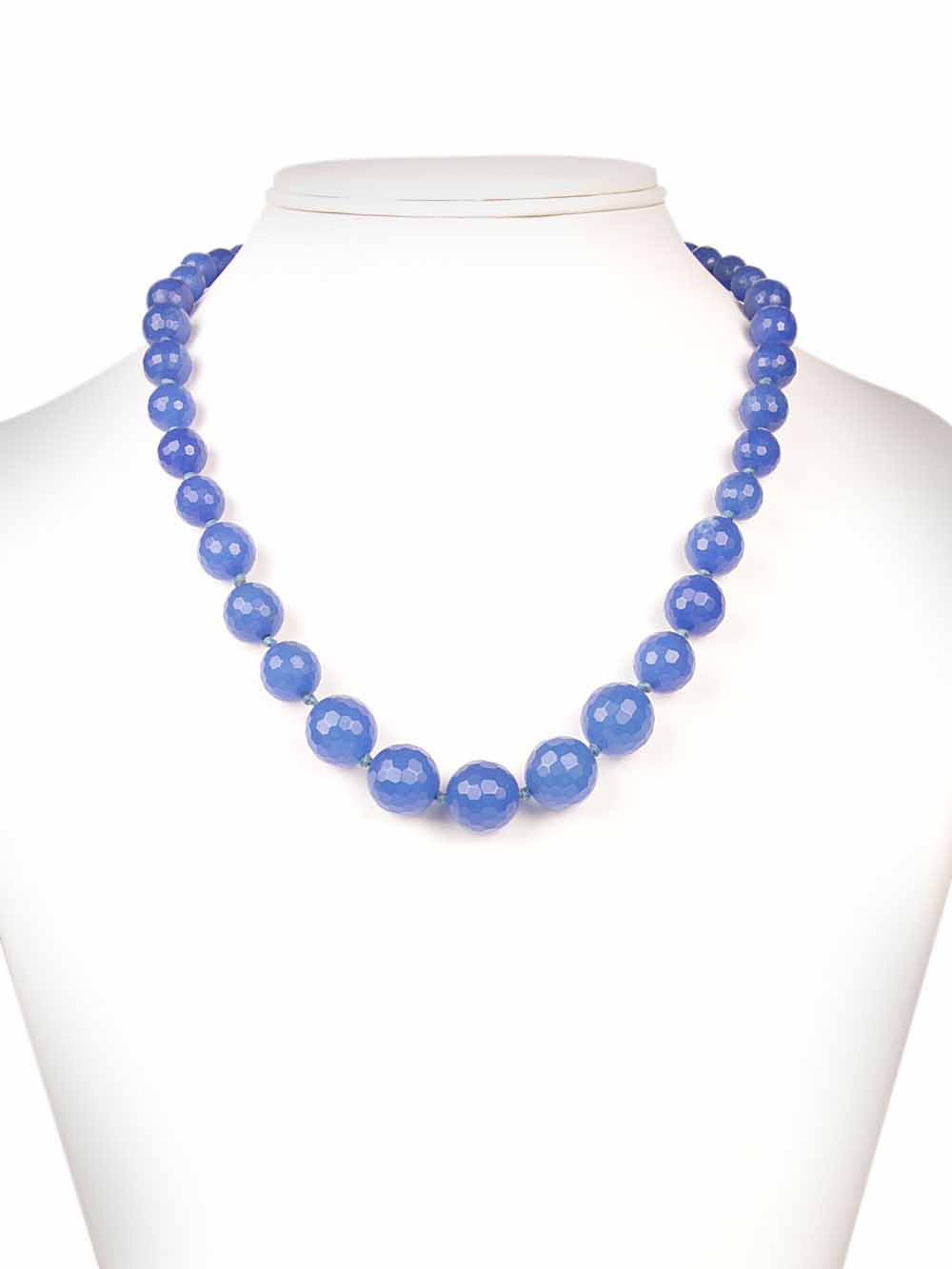 00066.jpg Genuine Reiki Chakra Healing Crystal Onyx Semi Precious Stone Necklace - Image 1