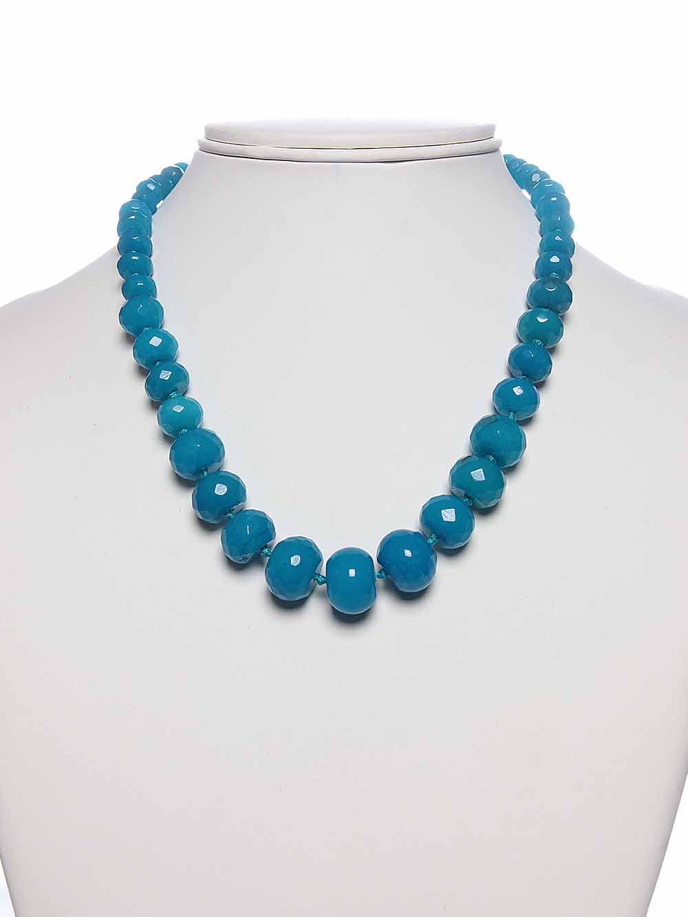 00086.jpg Genuine Onyx Semi Precious Gemstone Necklace Graceful & Protection - Image 1