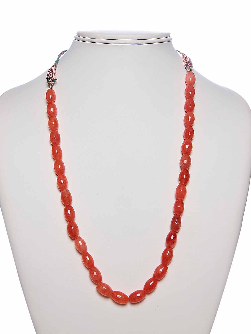 00093.jpg Handcrafted Jade Semi Precious Necklace Love & Great Healing Stone - Image 1
