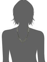 Genuine Reiki Healing Emrald Semi Precious Stone Necklace Healthy Skin - Image 3