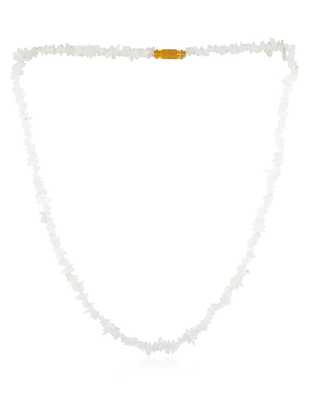 00355.jpg Genuine Healing Rainbow Moonstone Crystal Semi Precious Stone Necklace - Image 1