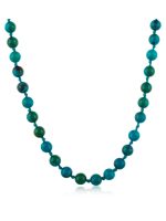 Natural Healing Infection Chrysocolla Semi Precious Gemstone Necklace - Image 2