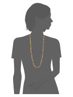 Crystal Campus Stone Unisex Strand Necklace - Image 3