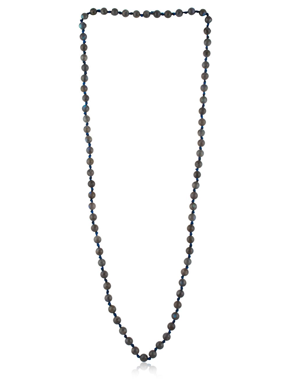 00503.jpg Genuine Reiki Labradorite Jasper Semi Precious Stone Protect Necklace - Image 1