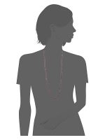 Genuine Crystal Pink Lepidolite Semi Precious Stone Passion Necklace - Image 3