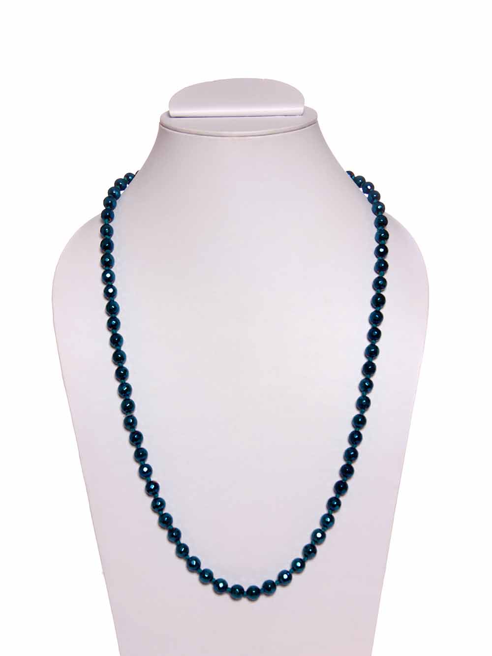 1-28.jpg Semi Precious Onyx Crystal Chakra Healing Gemstone Necklace - Image 1