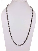 Certified Round Beads Crystal Chrysoprase Stone Semi Precious Necklace