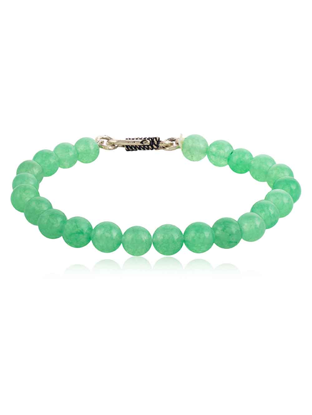 161.jpg Natural Healing Reiki Aventurine Semi Precious Bracelet Skin Rruptions - Image 1