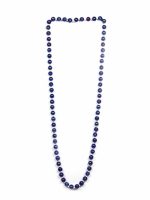 Certified Round Beads Multi Chrysoprase Stone Semi Precious Necklace - Image 2