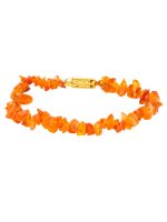 Natural Reiki Healing Carnelian Semi Precious Stone Energy Bracelet