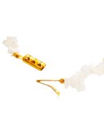 Genuine White Healing Crystal Moonstone Semi Precious Stone Bracelet - Image 3
