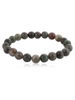Genuine Healing Chakras Conglomerate Semi Precious Gemstone Bracelet