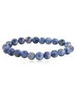 Genuine Healing Crytal Blue Sodalite Semi Precious Stone Bracelet - Image 2