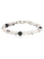 Natural Tourmaline Quartz Healing Crytal Semi Precious Stone Necklace