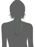 Natural Reiki Crystal Aventurine Semi Precious Necklace For Meditation - Image 3