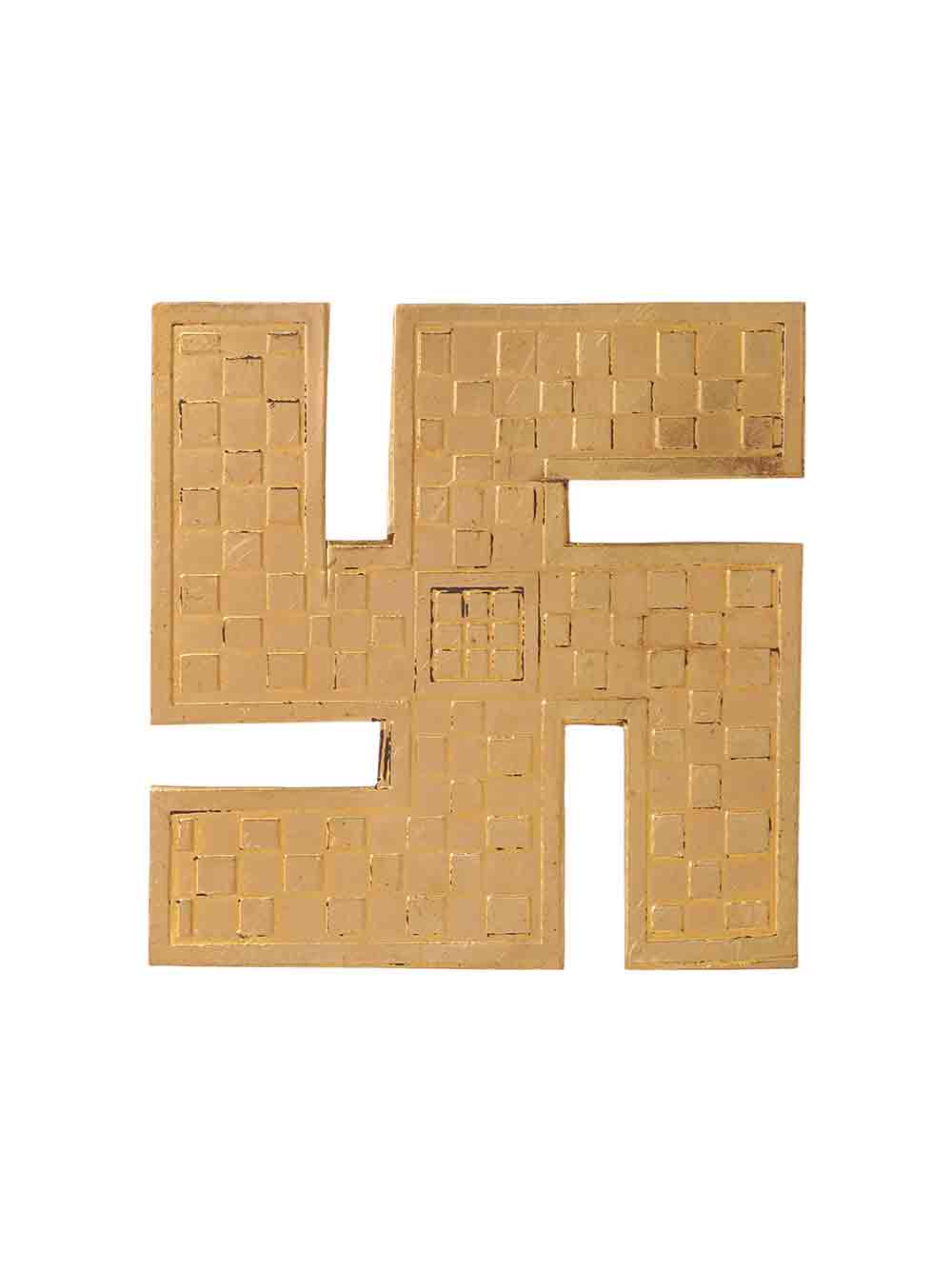 IMG_6452.jpg Decorative Brass Swastik - Image 1