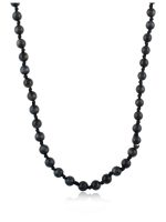 Natural Reiki Healing Blue Tiger Eye Semi Precious Stone Necklace - Image 2