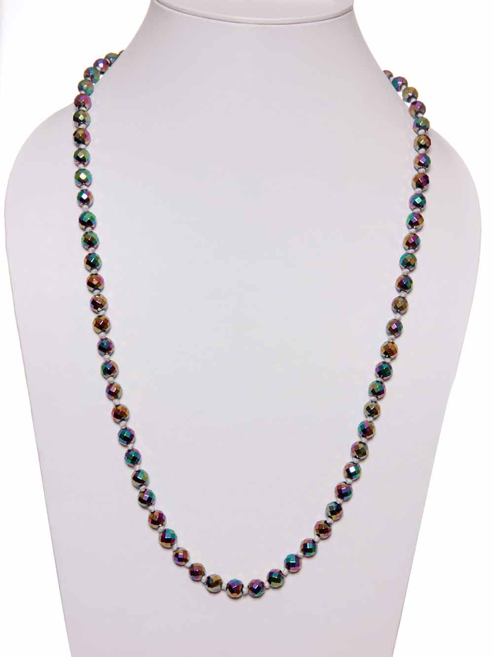 TheHa-6.jpg Natural Healing Chakra Onyx Semi Precious Necklace Increases Courage - Image 1