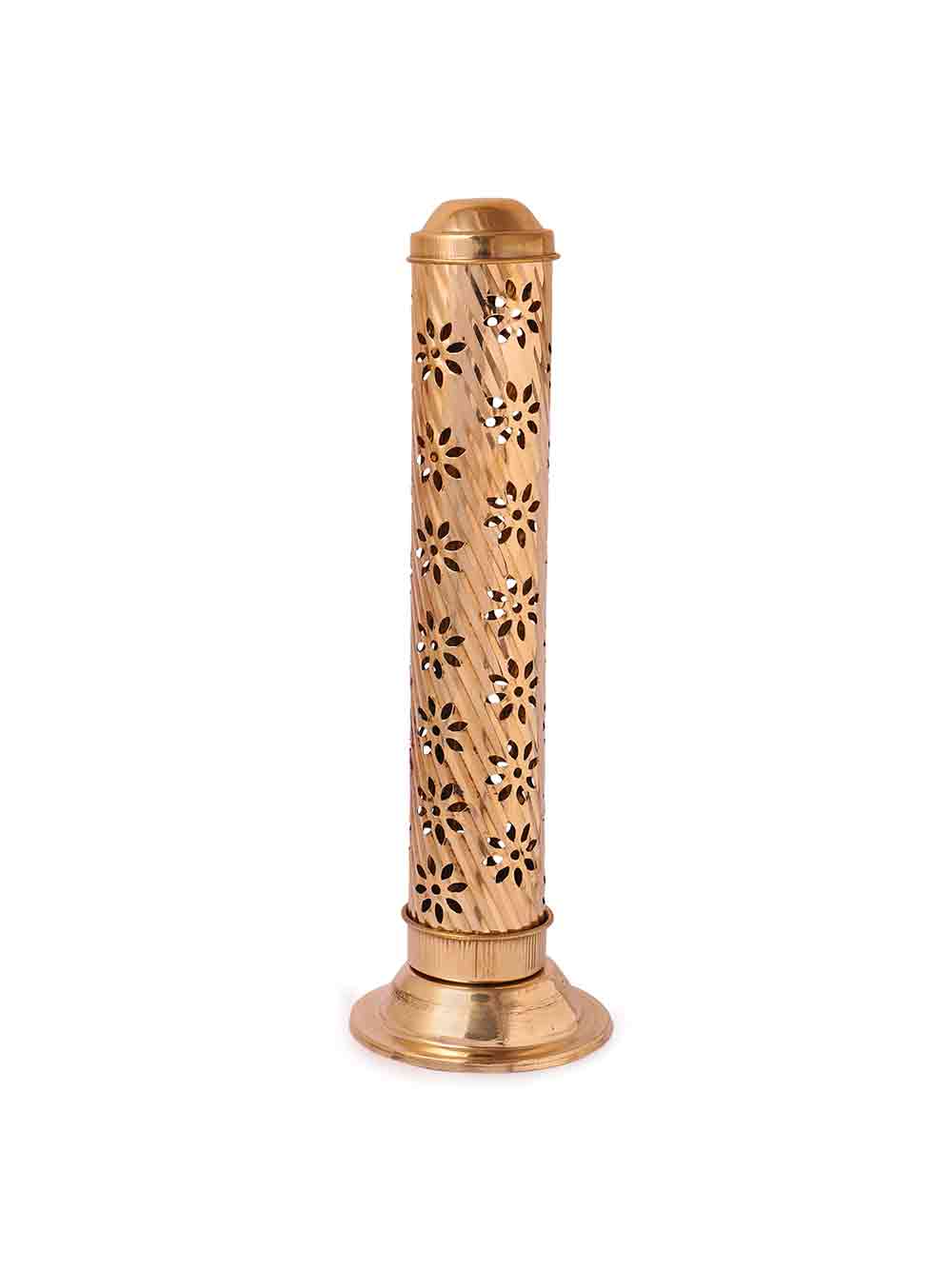 TheHaat-Decorative-Brass-Agarbatti-Stand-11037.jpg Brass Agarbatti Stand - Image 1