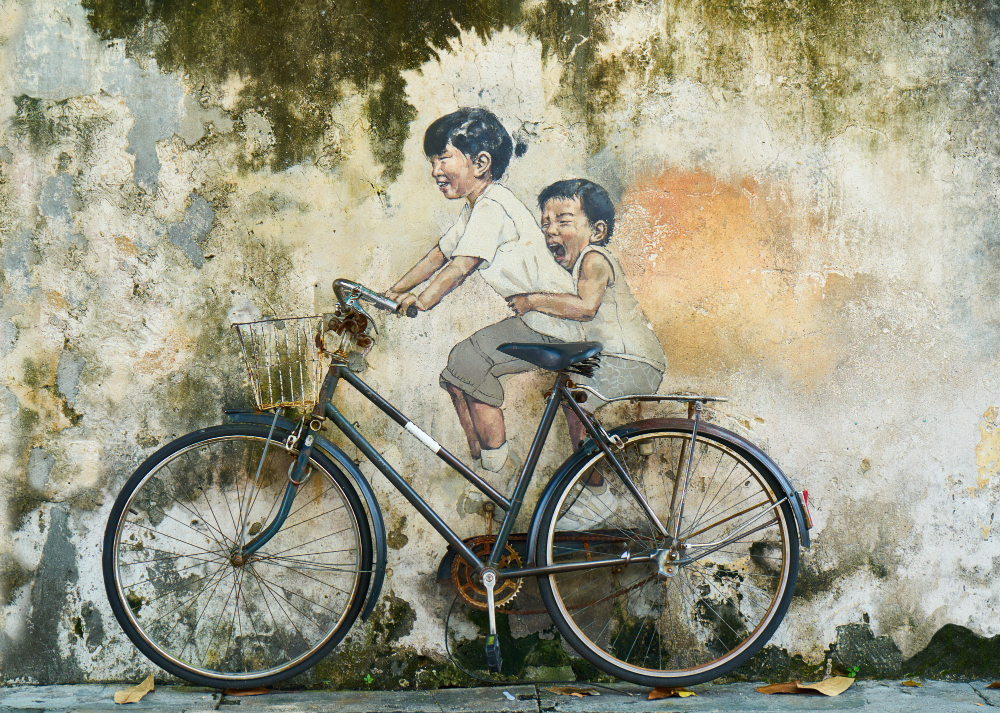 graffiti-children-bicycle.jpg Bicycle art - Image 1