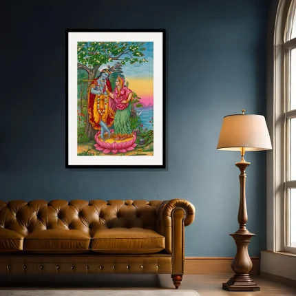 Radha Krishna - Painting