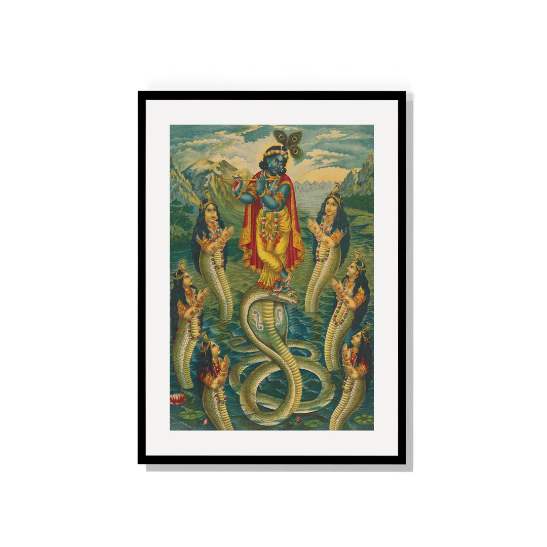 RAJ_ART3-1 Krishna subduing Kaliya - Image 1