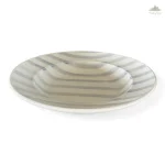 Summer Minimalist Ceramic Pasta Plate | Height 4 cm | Diameter 25 cm | Hand Painted | Set of 1 | Ideal for serving pasta - Image 2