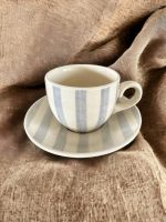 Summer Minimalist Ceramic Cup & Saucer | Hand Painted | Set of 1 | Ideal for serving tea or coffee - Image 4