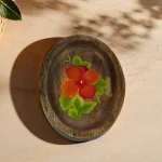 Bright Bloom Hand Platter